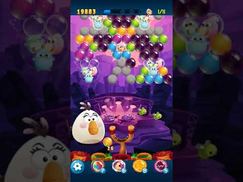 Angry Birds POP Bubble Shooter - Level 136 Gameplay Android walkthrough