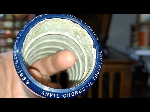 Anvil Chorus. IL Trovatore. Edison Light Opera Co. Edison Blue Amberol Cylinder 1989 from 1913.