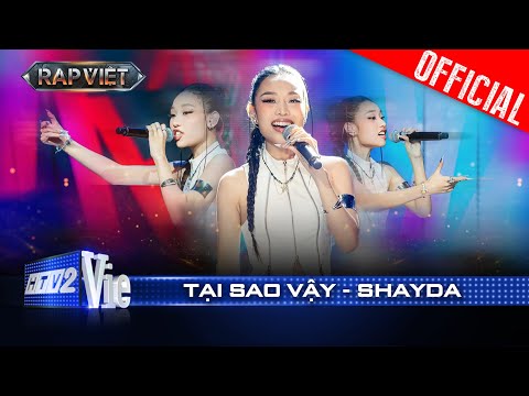 TẠI SAO VẬY - Shayda làm mới Hào Quang cùng Pháp Kiều và Dương Domic | Rap Việt 2024 [Live Stage]