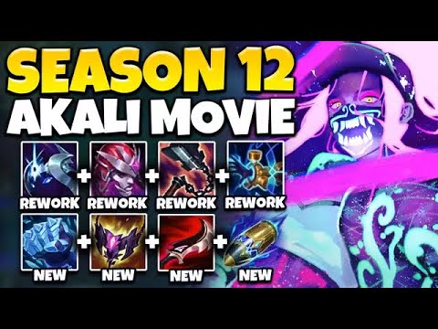 Testing EVERY BROKEN Akali Build in Season 12 [AKALI: THE MOVIE] - League of Legends