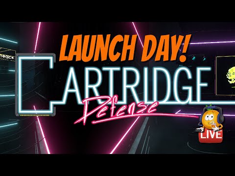 Cartridge Defense! Card Collecting Tower Defense! Launch Day!