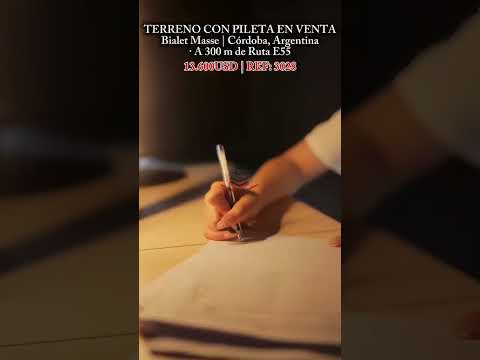 Terreno con pileta en venta en Playas de Oro, Bialet Massé | Córdoba, Argentina ref 3028