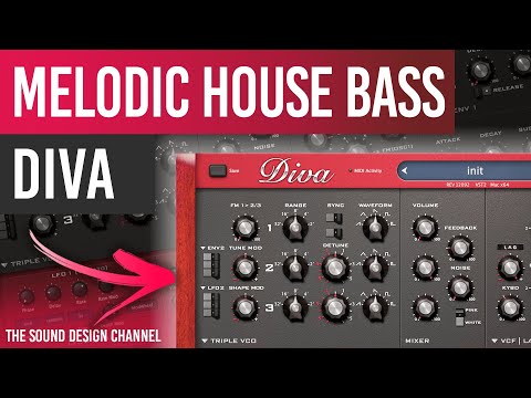 Diva Tutorial | Melodic House Bass | Sound Design | This Never Happened | Anjunadeep