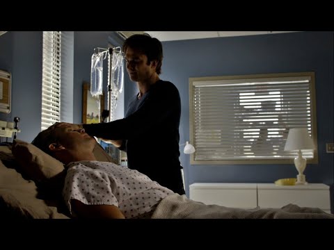 TVD 6x7 - Damon is frustrated that Ric is human. "Now Elena's stuck with only evil me memories" | HD
