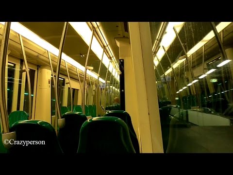 Metrorit Beurs Rotterdam - De Akkers op metrolijn D (in 5334)
