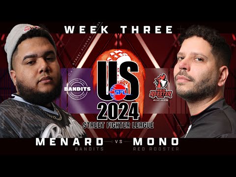 MenaRD (Blanka) vs. Mono (A.K.I.) - Bo3 - Street Fighter League Pro-US Week 3