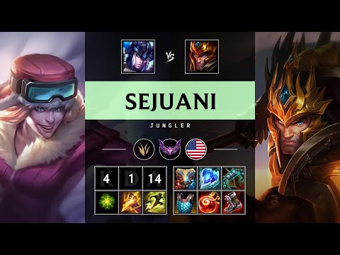 Sejuani Jungle vs Jarvan IV - NA Master Patch 25.17