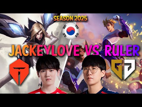 TES JackeyLove vs GEN Ruler - JackeyLove KAI'SA vs Ruler EZREAL ADC - Patch 15.3 KR Ranked | lolrec