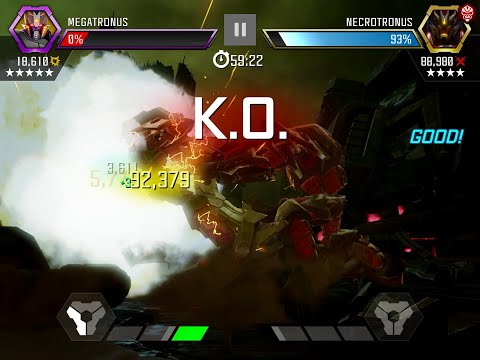 Necrotronus's Revenge + Highest AM Score | Transformers: Forged To Fight