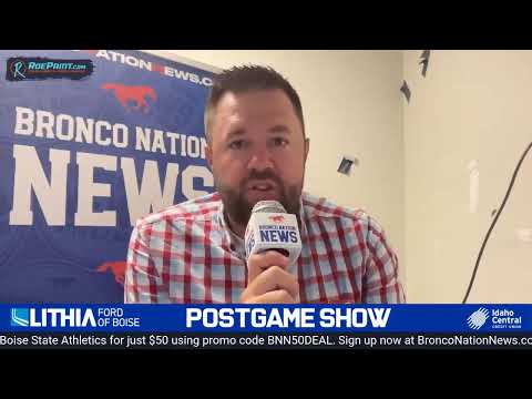 Lithia Ford of Boise Postgame Show: Boise State falls 35-32 at Memphis
