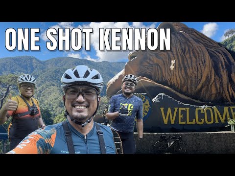 ONE SHOT KENNON ROAD CLIMB TO BAGUIO (dream ride)