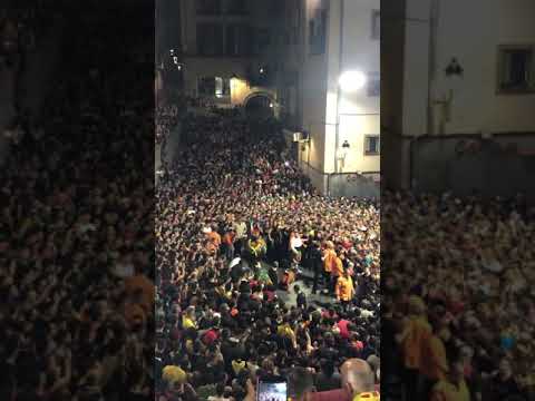 L'Àliga cau (La Patum 2019)