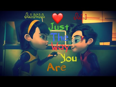 Ejen Ali & Alicia {AMV} ~ Just the way you are