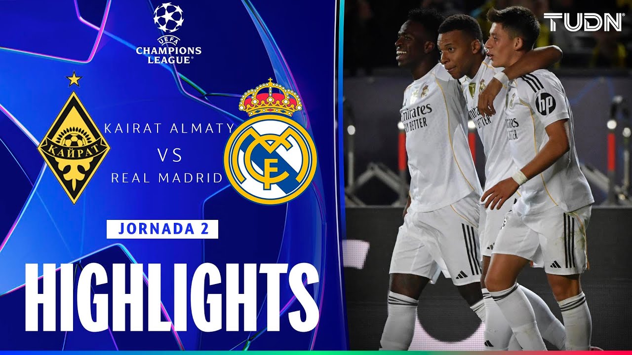 Kairat Almaty vs Real Madrid replay: How to watch the 2025 Champions League match Kairat Almaty vs Real Madrid replay: How to watch the 2025 Champions League match