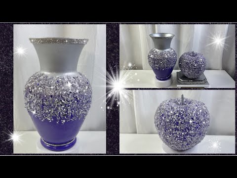 DIY | A NEW WAY TO APPLY CRUSHED GLASS THAT'S GUARANTEED TO WORK! | DIY EASY HACK | MOTHERS DAY 2024