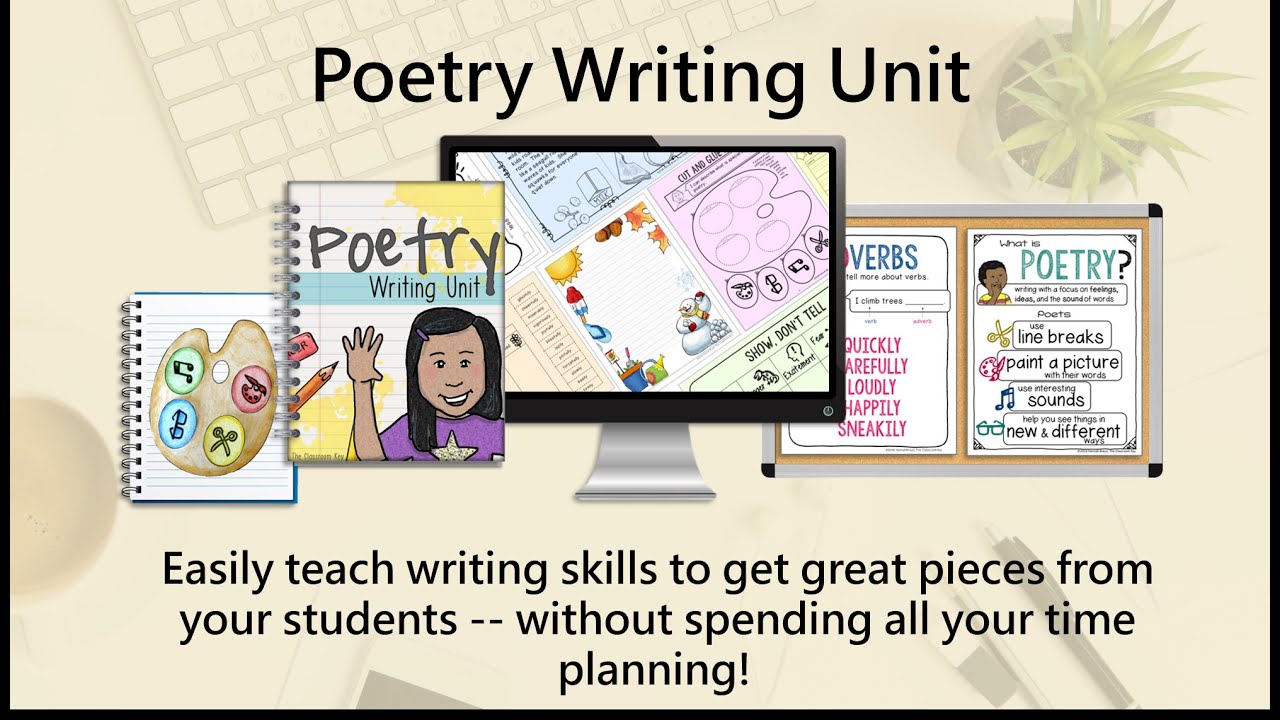 Poetry Writing Unit for 2nd or 3rd Graders