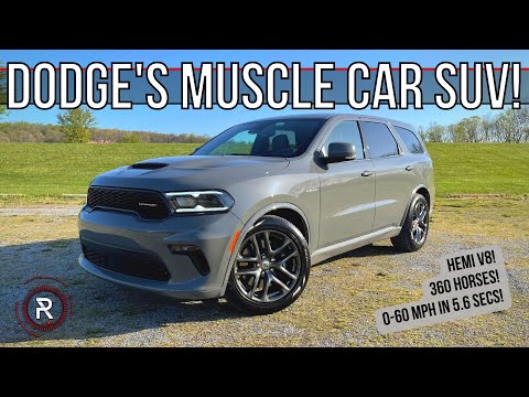 The 2022 Dodge Durango R/T Is A V8 Muscle Car Disguised As A 3-Row Family SUV