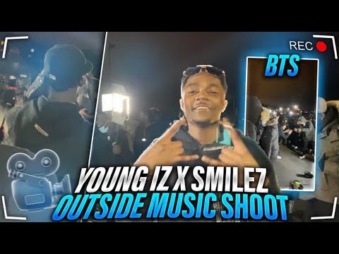 BTS OF YoungIz x Smilez "Outside" MUSIC SHOOT!! 🇮🇪 **We Lit**