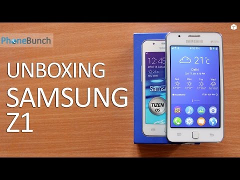 Samsung Z1 Tizen OS Smartphone Unboxing and Quick Review
