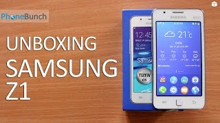 Samsung Z1 Tizen OS Smartphone Unboxing and Quick Review