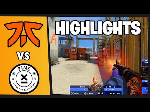 9INE vs. Fnatic - BLAST Premier Spring Showdown 2023 Europe - BEST MOMENTS