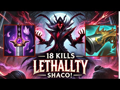 Lethality Shaco Carry - Emerald 1 Ranked [League of Legends] Full Gameplay - Infernal Shaco