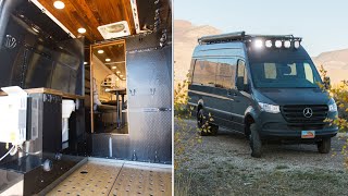 GENIUS new MODULAR Van Conversion 💡🛠️ w/ HUUUGE heated SHOWER WET ROOM 🚿 by Nate Murphy