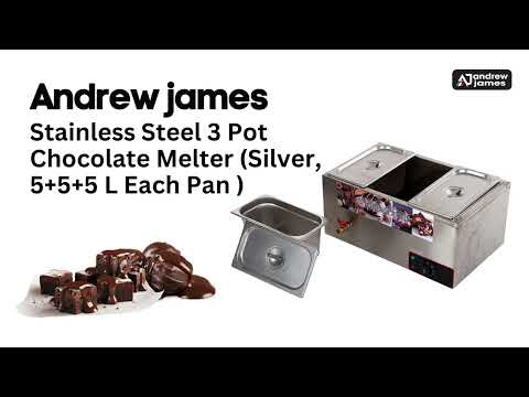 Chocolate Melter 1+1 Liters Double Pot Andrew James