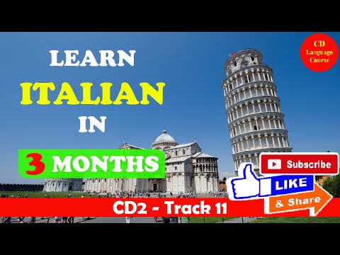 CD2: Learn Italian in 3 Months Track 11 - Conversation A
