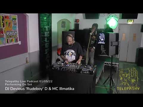 Telepathy Jungle Drum & Bass Podcast 006   Devious 'Rudeboy' D & Illmatika