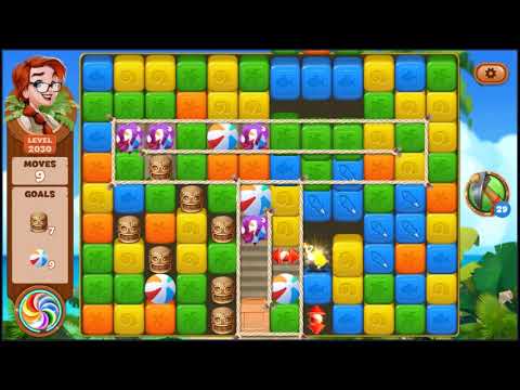 Lost Island Blast Adventure Level 2030 - NO BOOSTERS 🏝️ | SKILLGAMING ✔️