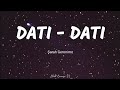Dati - Dati - Sarah Geronimo (Lyrics)