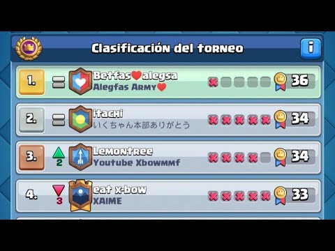 3.0 Xbow Mirror Match (#1 in the Global Tournament) — Clash Royale