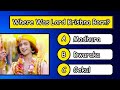 MUST PLAY LORD KRISHNA QUIZ HOW WELL DO YOU KNOW LORD KRISHNA LEARN FOR FUN