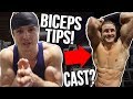 MAKING GAINS & BREAKING MY WRIST | Biceps, Vegan Muscle Tips & Ep. 4! I’m