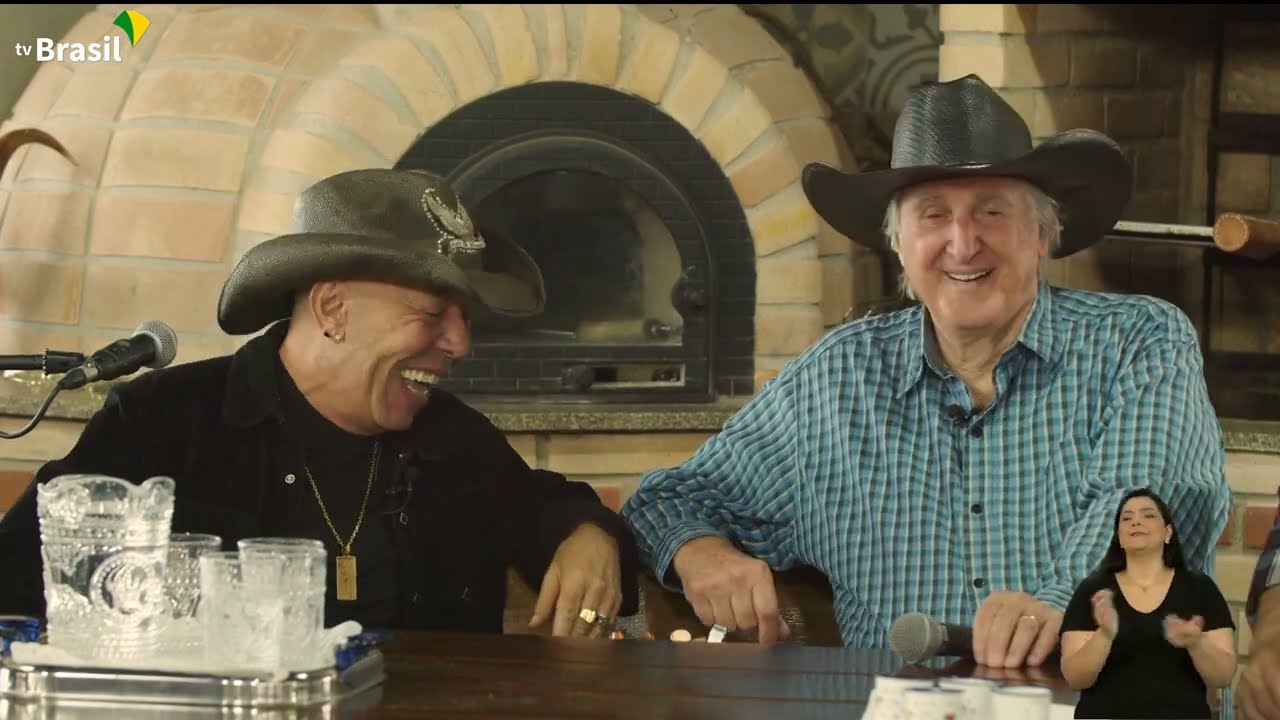 Sérgio Reis recebe Chrystian e Paulinho Del Ribeiro em sua casa | Canto & Sabor do Brasil