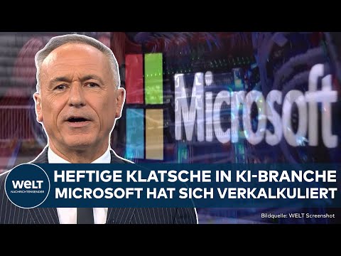 MICROSOFT: Heftige Schlappe bei KI! Boom im Cloud-Geschäft bleibt aus - Aktien auf Talfahrt