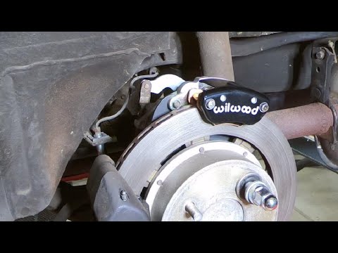 How to install Wilwood mechanical parking brake calipers.