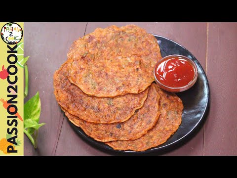 Tomato Jowar Liquid Paratha | Jowar Garlic Paratha | Gluten Free Recipes