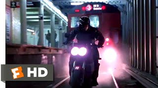 Money Train (1995) - Motorcycle vs. Subway Train Scene (6/10) | Movieclips