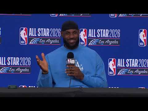 LeBron James FULL NBA ALL-Star 2026 Media Availability!