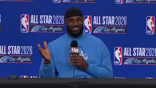 LeBron James FULL NBA ALL-Star 2026 Media Availability!