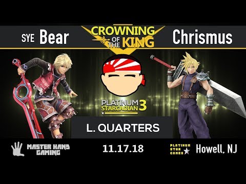 Platinum Starcadian 3 - SYE | Bear (Shulk, Bayo) vs Chrismus (Cloud) - L Quarterfinals