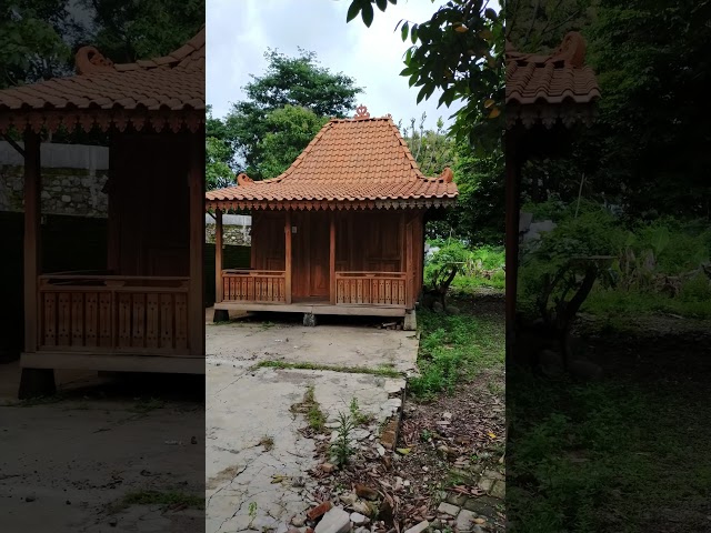 Rumah Jawa Gasebo Joglo Desain Javanese House Indonesia #furniture