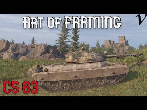 Art Of Farming feat. CS-63: 10K Damage?: WoT Console - World of Tanks Console