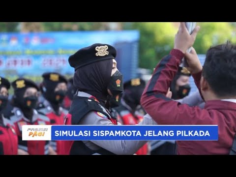 POLRES METRO JAKUT &amp; FORKOPIMKO GELAR SIMULASI SISPAMKOTA
