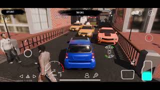 Go service 1, Go service 2 and Tiny car 1 levels of Car Parking Multiplayer 2