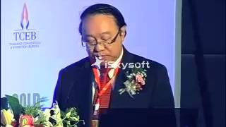 H.E. Dr.Olarn Chaipravat at WHEF 2013@Bangkok