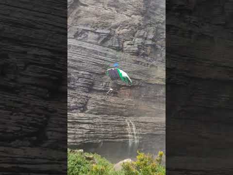 Cachoeira da fumaça - Chapada Diamantina / Bahia. #basejump #paraquedismo #chapada #bahia
