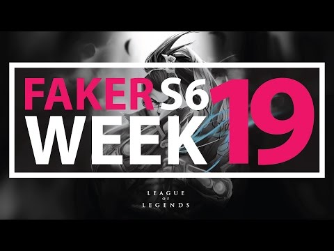 Faker S6 Week 19 (Leblanc, Azir, Anivia, Lucian...)